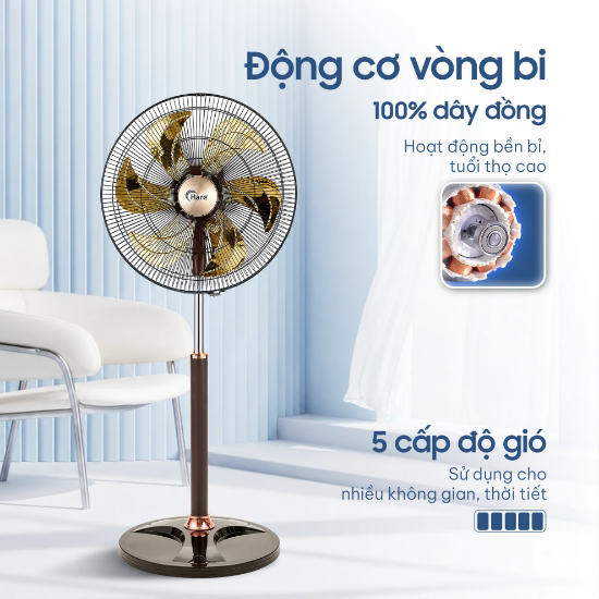 Ảnh của QUẠT ĐIỆN CÂY HARE HR-F6666