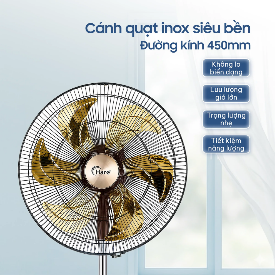 Ảnh của QUẠT ĐIỆN CÂY HARE HR-F6666