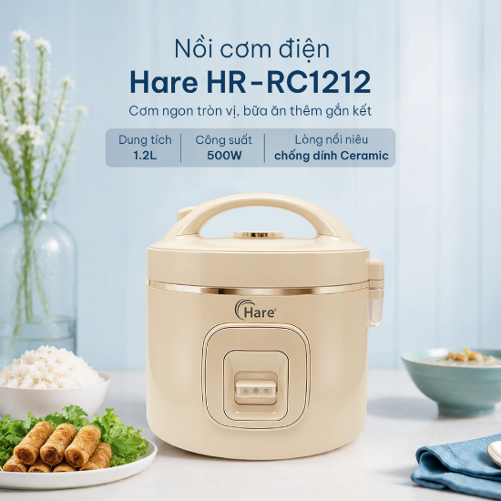 Ảnh của NỒI CƠM ĐIỆN HARE HR-RC1212