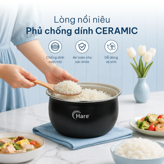 Ảnh của NỒI CƠM ĐIỆN HARE HR-RC1212