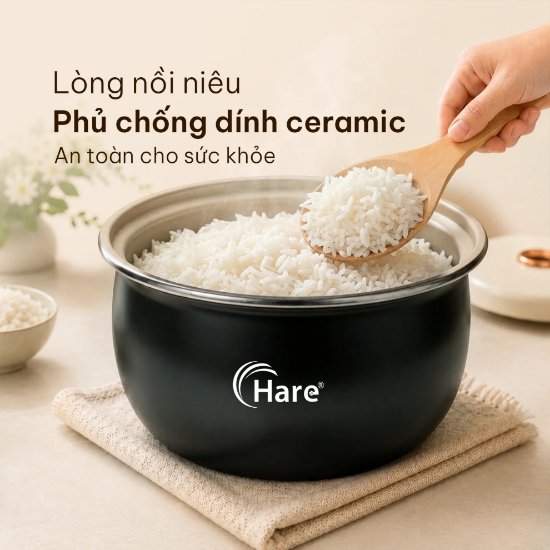 Ảnh của NỒI CƠM ĐIỆN HARE HR-RC1818