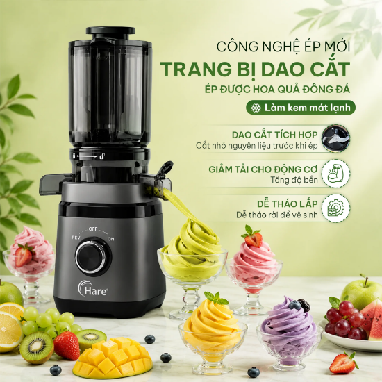 Ảnh của MÁY ÉP CHẬM HARE  HR-SJ6385
