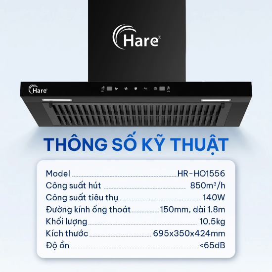 Ảnh của MÁY HÚT MÙI HARE HR-HO1556
