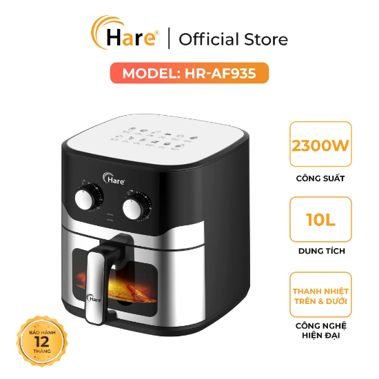 Ảnh của NỒI CHIÊN KHÔNG DẦU HARE HR-AF935