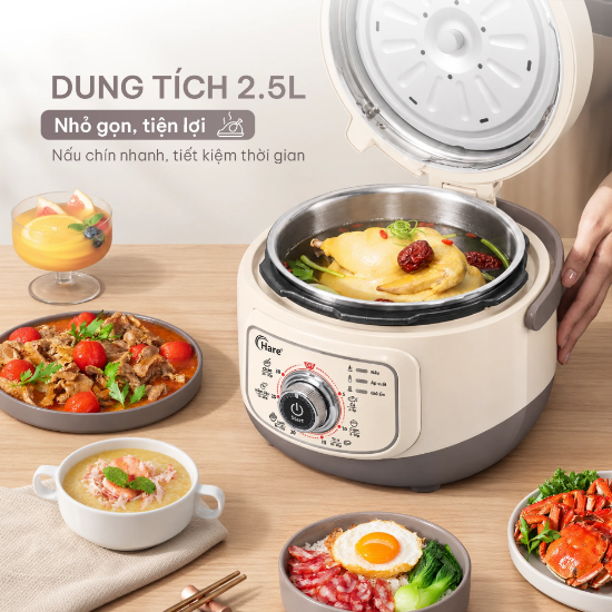 Ảnh của NỒI ÁP SUẤT ĐIỆN HARE HR-PC606