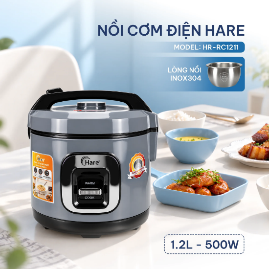 Ảnh của NỒI CƠM ĐIỆN HARE HR-RC1211