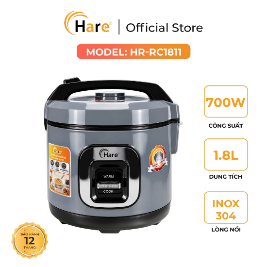 Ảnh của NỒI CƠM ĐIỆN HARE HR-RC1811