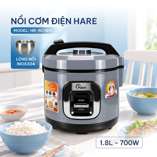 Ảnh của NỒI CƠM ĐIỆN HARE HR-RC1811