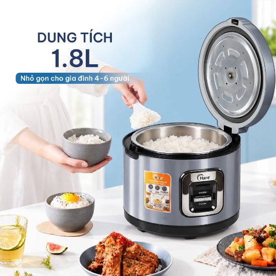 Ảnh của NỒI CƠM ĐIỆN HARE HR-RC1811