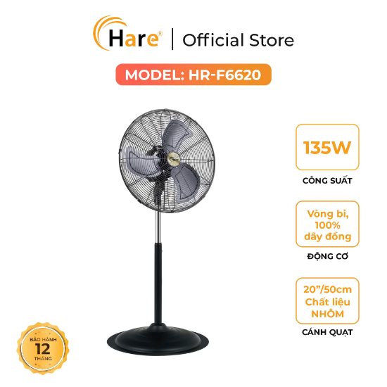 Ảnh của QUẠT CÔNG NGHIỆP HARE HR-F6620