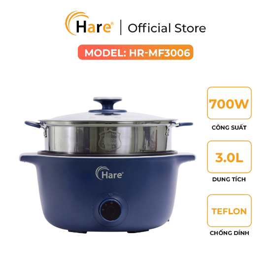 Ảnh của NỒI LẨU ĐIỆN ĐA NĂNG HARE HR-MF3006 