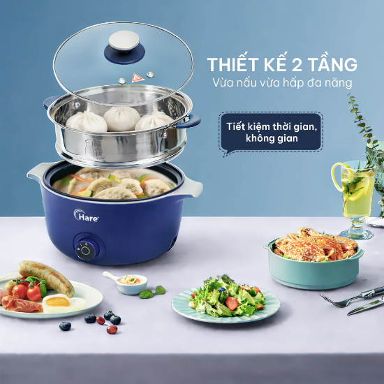 Ảnh của NỒI LẨU ĐIỆN ĐA NĂNG HARE HR-MF3006 