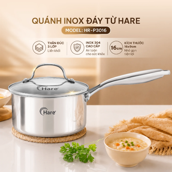 Ảnh của QUÁNH INOX ĐÁY TỪ HARE